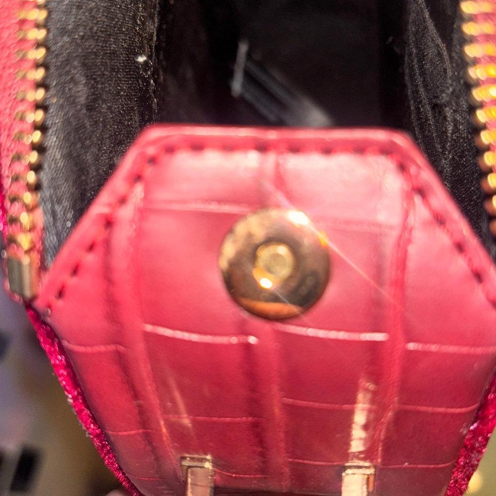 Free People Deep Burgundy Velvet Crossbody Bag - Picture 5 of 10